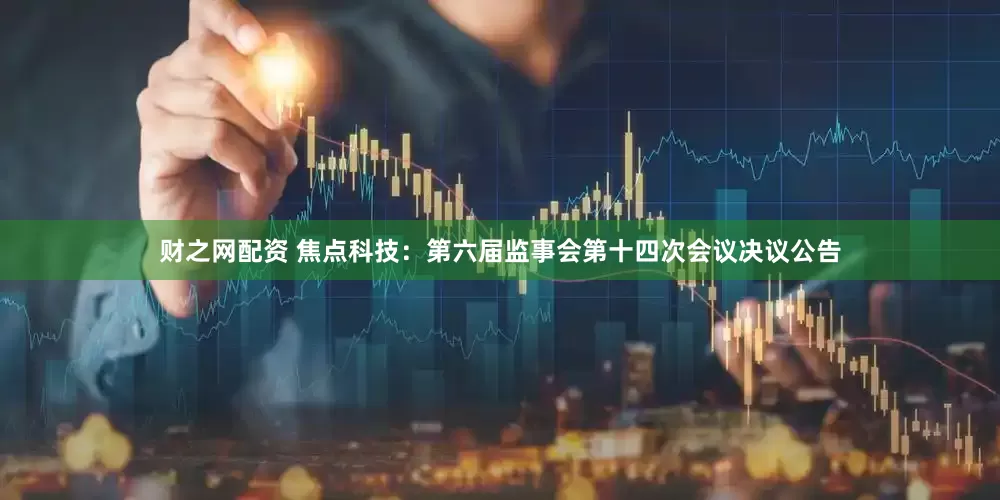 财之网配资 焦点科技：第六届监事会第十四次会议决议公告